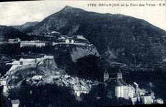 CPA Briancon et le Fort des Tetes 