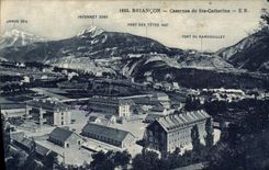 CPA Briancon Casernes de Ste Catherine 