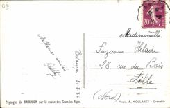 CPA Paysages de Briancon sur la route des Grandes Alpes 