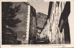 CPA Briancon La Grande Gargouille Dans le fond la Croix de Toulouse 