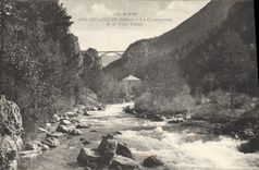 CPA Briancon La Cerveyrette et le Pont Baldy 