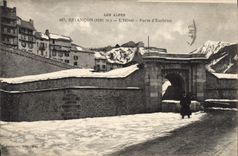 CPA Briancon L'Hiver Porte d'Embrun 