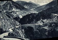CPA Briancon Pont d'Asfeld route du Fort des Tetes 