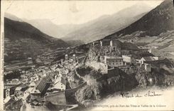 CPA Briancon pris du Fort des Tetes et Vallee de la Guisane 