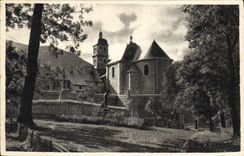 CPA Briancon La Cathedrale vue du jardin d'ete 