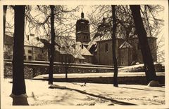 CPA Briancon La Cathedrale et les Remparts cote Nord 