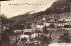 CPA Briancon Les Remparts et Vallee de la Guisanne 