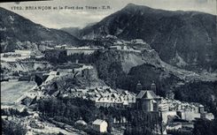 CPA Briancon et le Fort des Tetes 