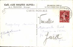 CPA Briancon Le Pont d'Asfeld 