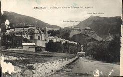 CPA Briancon Ville la plus elevee de l'Europe 