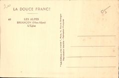 CPA Briancon Htes Alpes L'Eglise 