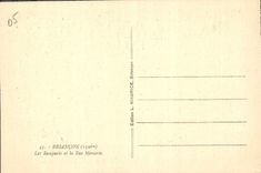 CPA Briancon Les Remparts et la Rue Mercerie 