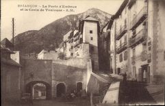 CPA Briancon La Porte d'Embrun et la Croix de Toulouse 