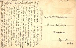 CPA Briancon Hautes Alpes Le faubourg Ste Catherine et le Melezin 