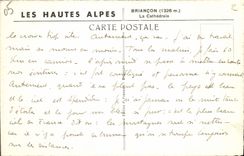 CPA Briancon La Cathedrale 