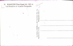 CPA Briancon Htes Alpes Les Remparts et la petite Gargouille 