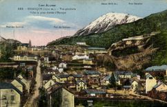 CPA Briancon Vue generale Ville la plus elevee d'Europe 