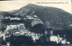CPA Briancon et le Fort des Tetes 