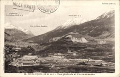 CPA Briancon Vue generale et Forts avances 
