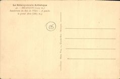 CPA Briancon Sanatorium du Bois de l'Ours A gauche le Grand Area 