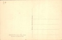 CPA Briancon en hiver Htes Alpes Fontaine du Pied de Ville 