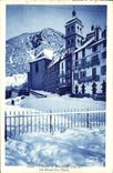 CPA L'Hiver a Briancon Les Remparts et l'Eglise 