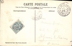 CPA Dauphine Briancon Le Pont d'Asfeld au dessus de la Durance 