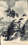 CPA Les Alpes Le grand Pic de la Meije face Nord et la Breche de la Meije Vue prise dy Peyron d'Amon