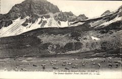 CPA La Maurienne Pittoresque La Pointe du Grand Galibier 