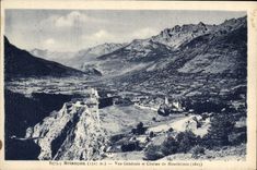 CPA Briancon Vue Generale et Chaine de Montbrizon 