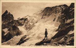 CPA Dauphine La Meije le Rateau et le Glacier du Rateau 