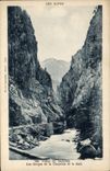 CPA Les Alpes Vallee du Queyras Les Gorges de la Chapelue et le Guil 