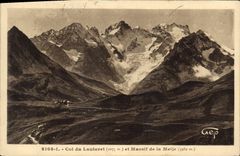 CPA Col du Lauteret et Massif de la Meije 