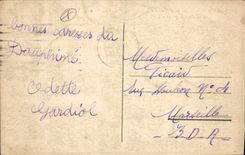 CPA Dauphine De la Grave au Lauteret Villard d'Arene et le Combeynot 