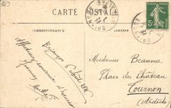 CPA Briancon Le Pont d'Asfeld aud dessus de la Durance 