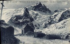 CPA Dauphine Environs de la Grave La Meije vue du Chazelet 