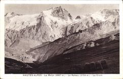 CPA Hautes Alpes La Meije Le Rateau La Grave 