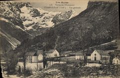 CPA Les Alpes Vallee du Champsant Champoleon Vue generale 