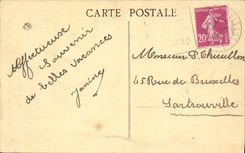 CPA Dauphine Massif du Pelvoux Glacier du Mont de Lans Une Crevasse 