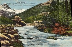 CPA Les Alpes Vallee du Queyras Environs d'Abries 