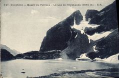 CPA Dauphine Massif du Pelvoux Le Lac de l'Eychauds 
