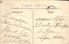 CPA Les Alpes La Meije Pic Central et le Glacier de la Meije