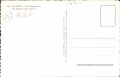 CPA Les Alpes Le Brianconnais Col d'Izoard 