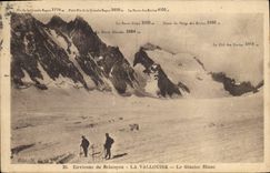 CPA Environs de Briancon La Vallouise Le Glacier Blanc 
