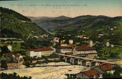 CPA Vals les Bains Le Pont de Vals et la Begune 