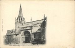 CPA Tarascon L'Eglise Sainte Marthe 