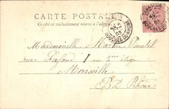 CPA Tarascon Portail de l'Eglise Ste Marthe 