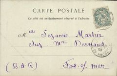 CPA Martigues Facade de l'Eglise de la Madeleine 