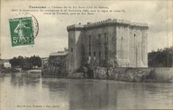 CPA Tarascon Chateau dit du Roi Rene Cote du Rhone 