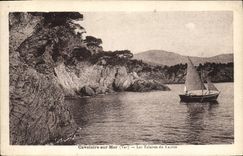 CPA Cavalaire sur Mer Var Les Falaises de Lacron 